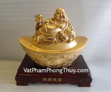 Phật di lặc vàng kim, đỉnh vàng- Chiêu tài tấn bảo FE311